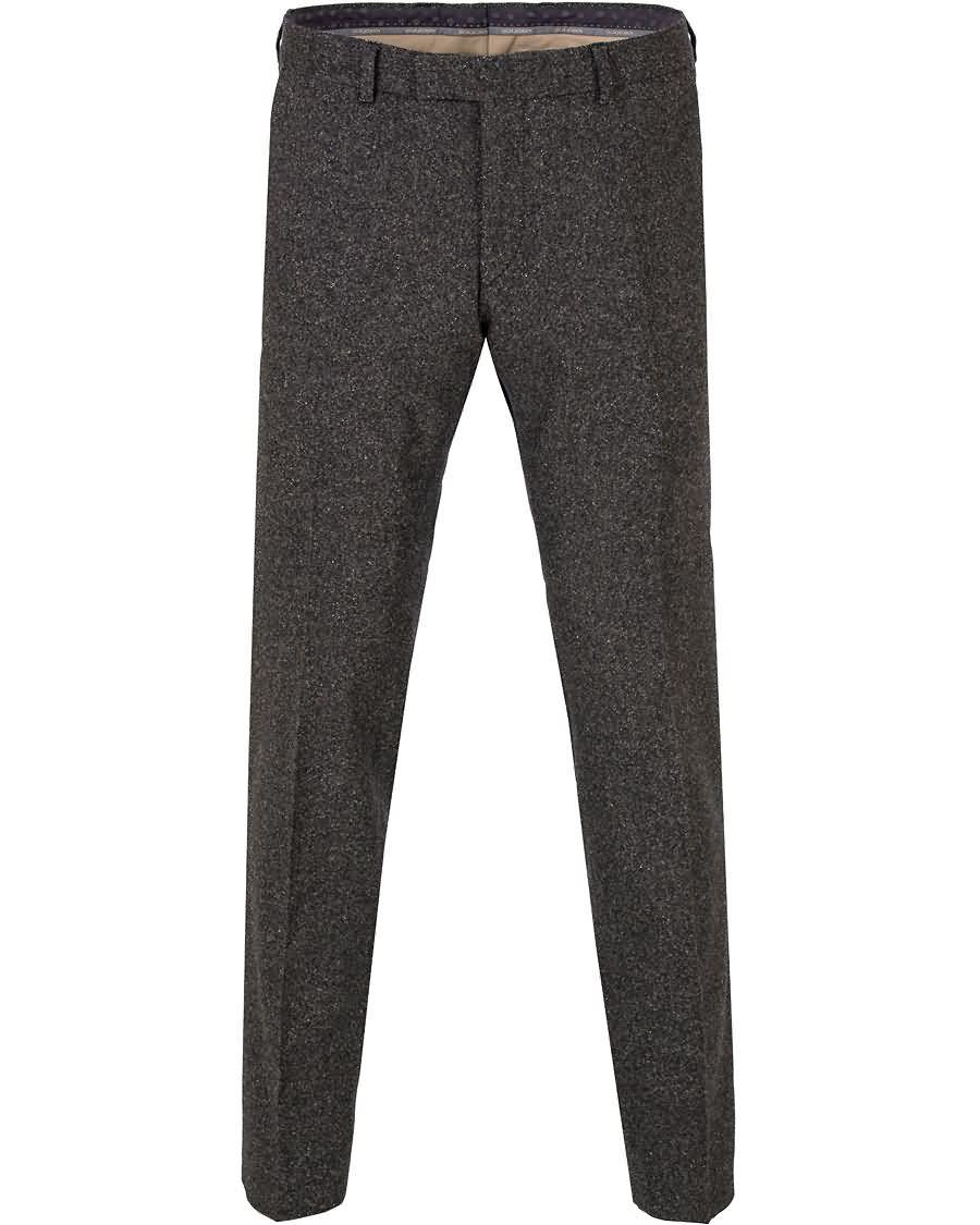 oscar jacobson damien lambswool trousers dark grey Rosa Opprinnelige brtkr